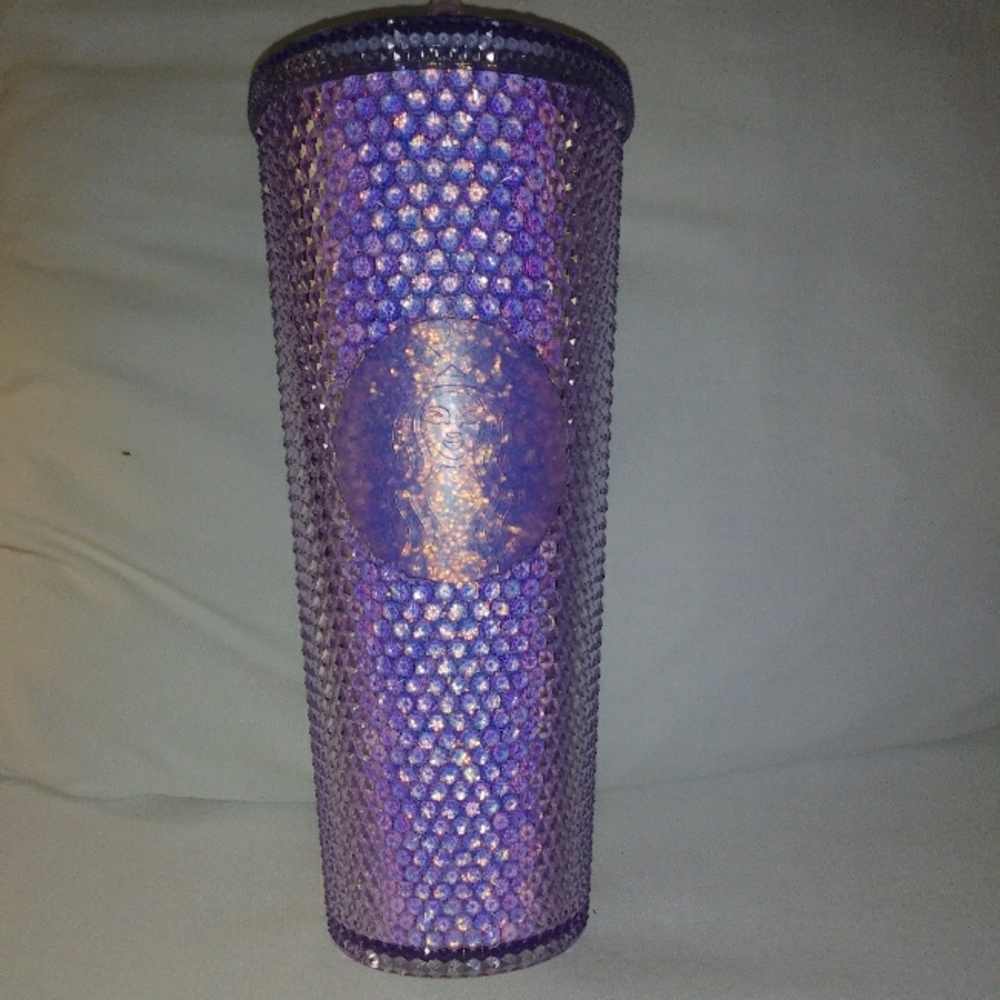 Starbucks China Purple Glitter